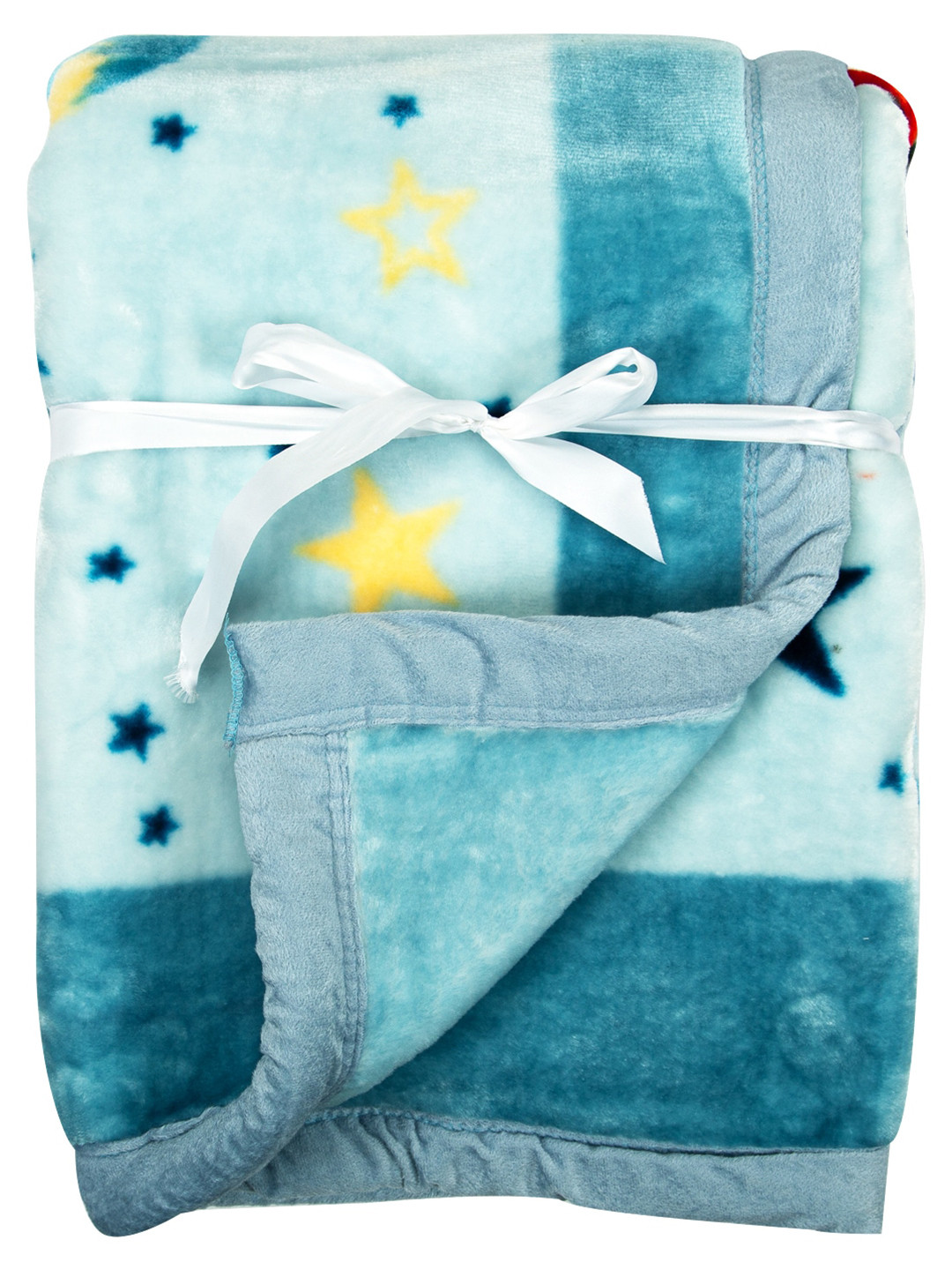 

MeeMee Kids Sea Green & Teal Blue Graphic AC Room 300 GSM Woolen Single Bed Blanket