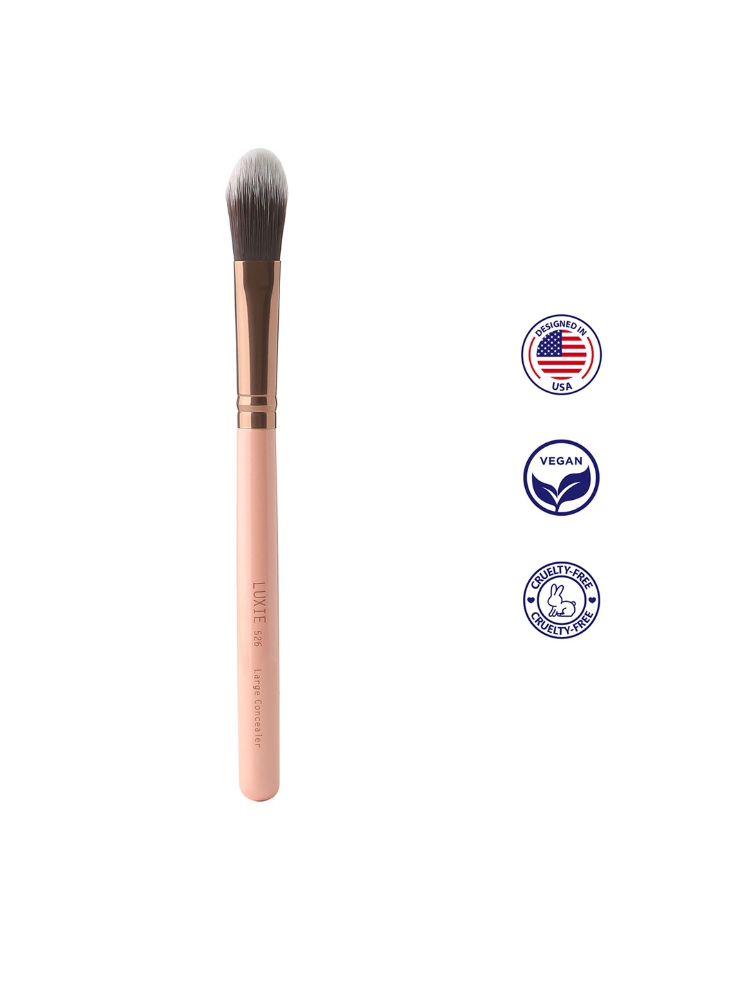 

LUXIE Rose Gold Large Concealer Brush - 526