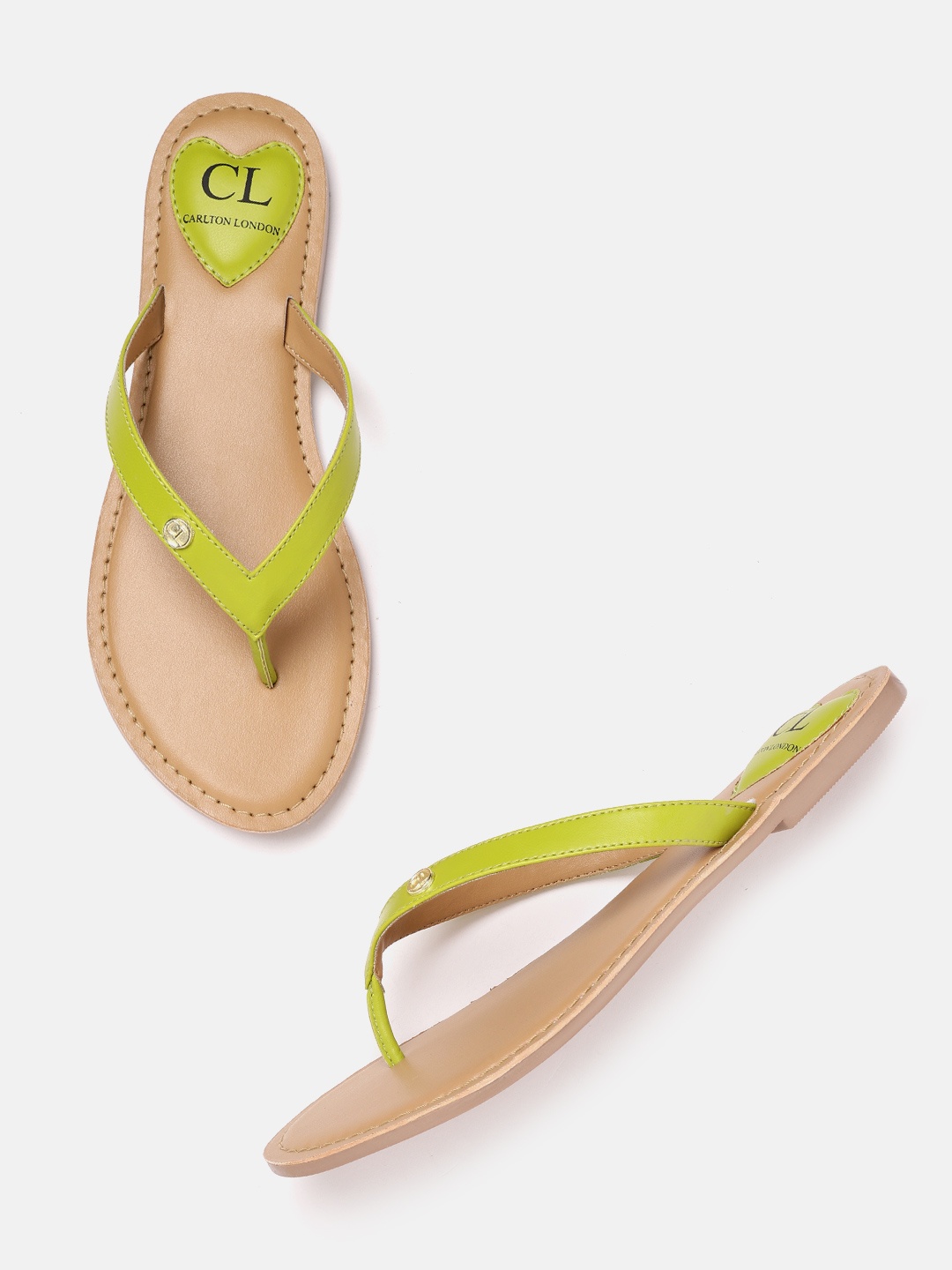 

Carlton London Women Green Open Toe Flats