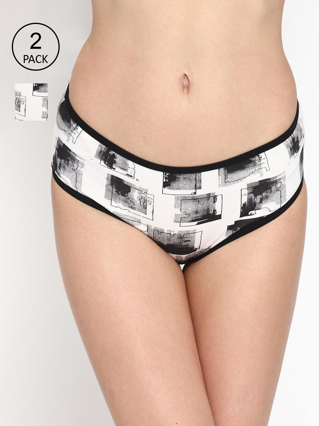 

Skidlers Women Pack Of 2 Assorted Bikini Briefs