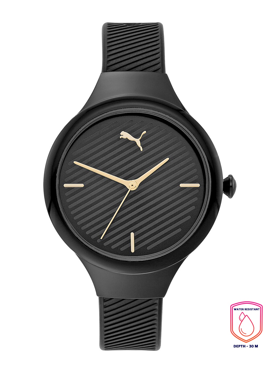 

Puma Women Black Dial & Black Straps Analogue Watch P1020