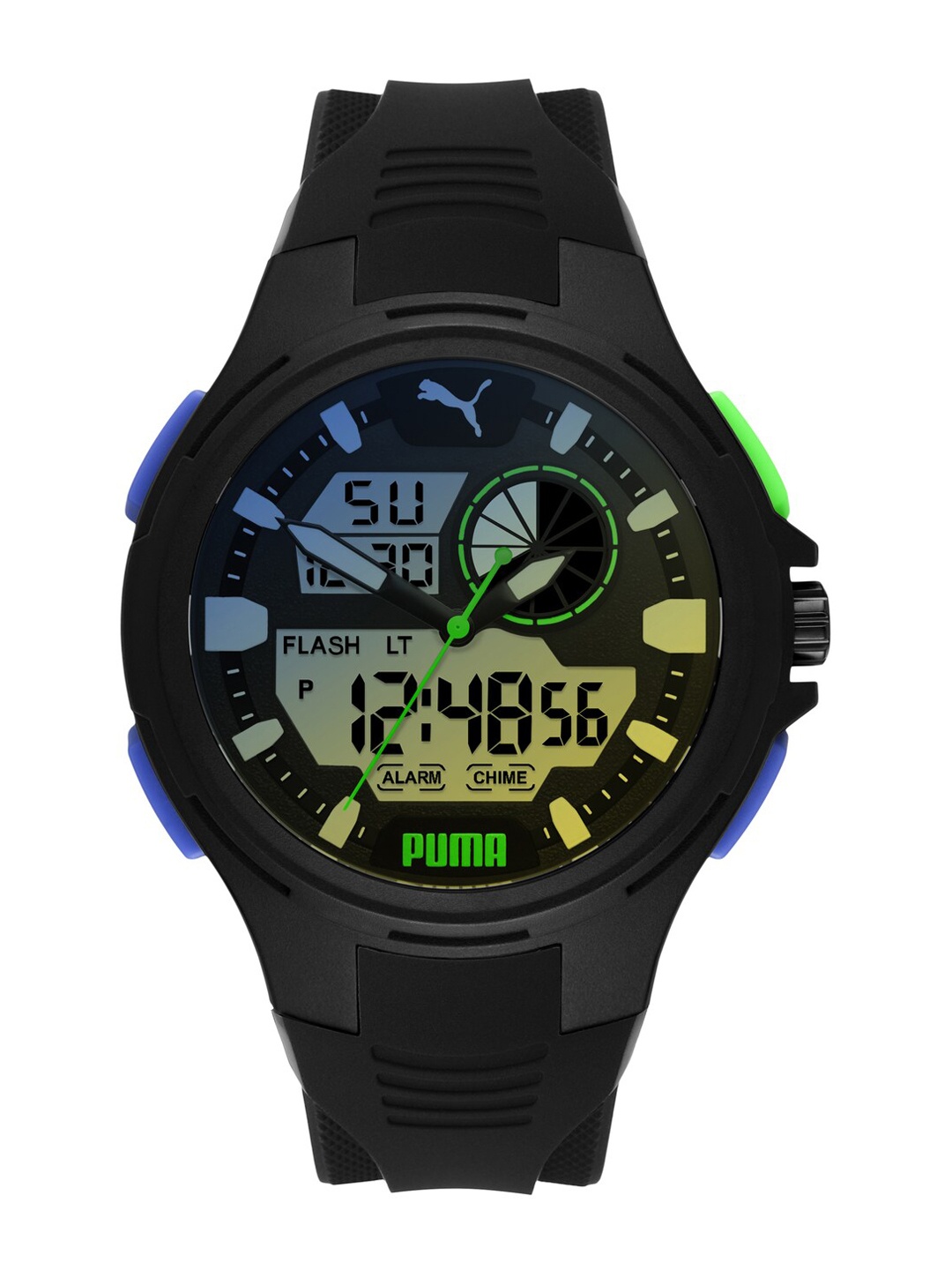 

Puma Men Black Dial & Strap Digital Watch