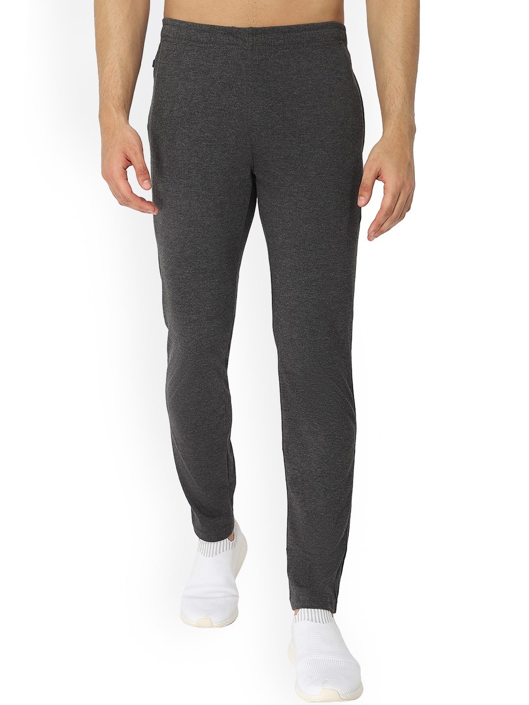 

DYCA Men Grey Solid Cotton Track Pant