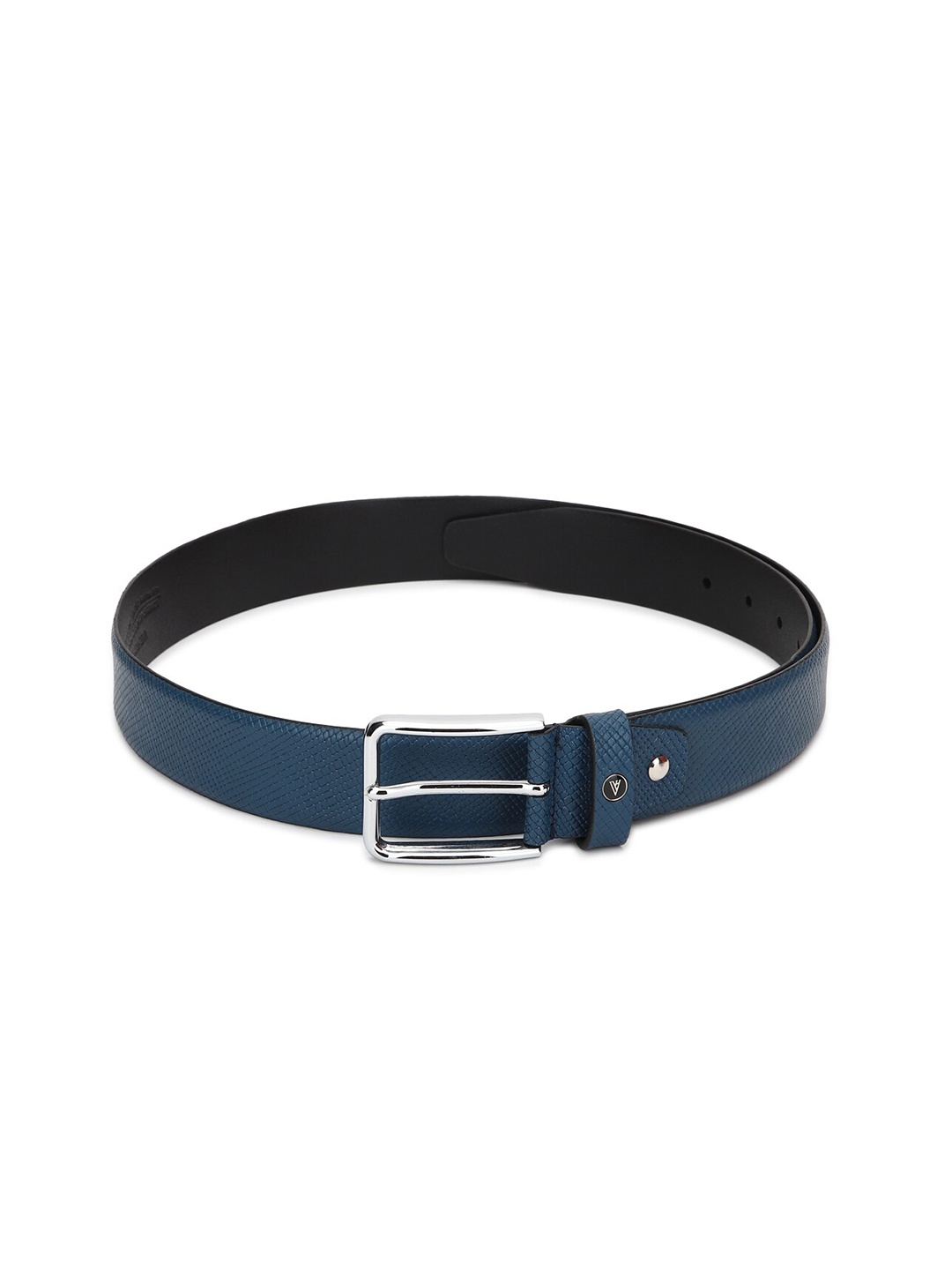 

Van Heusen Men Blue Leather Formal Belt