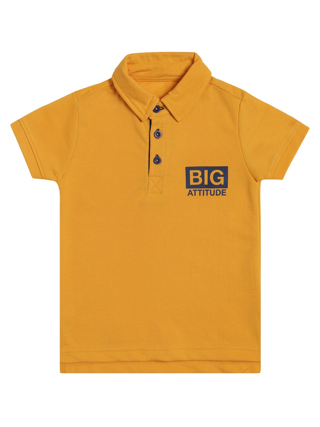 

DYCA Boys Orange Polo Collar Cotton T-shirt