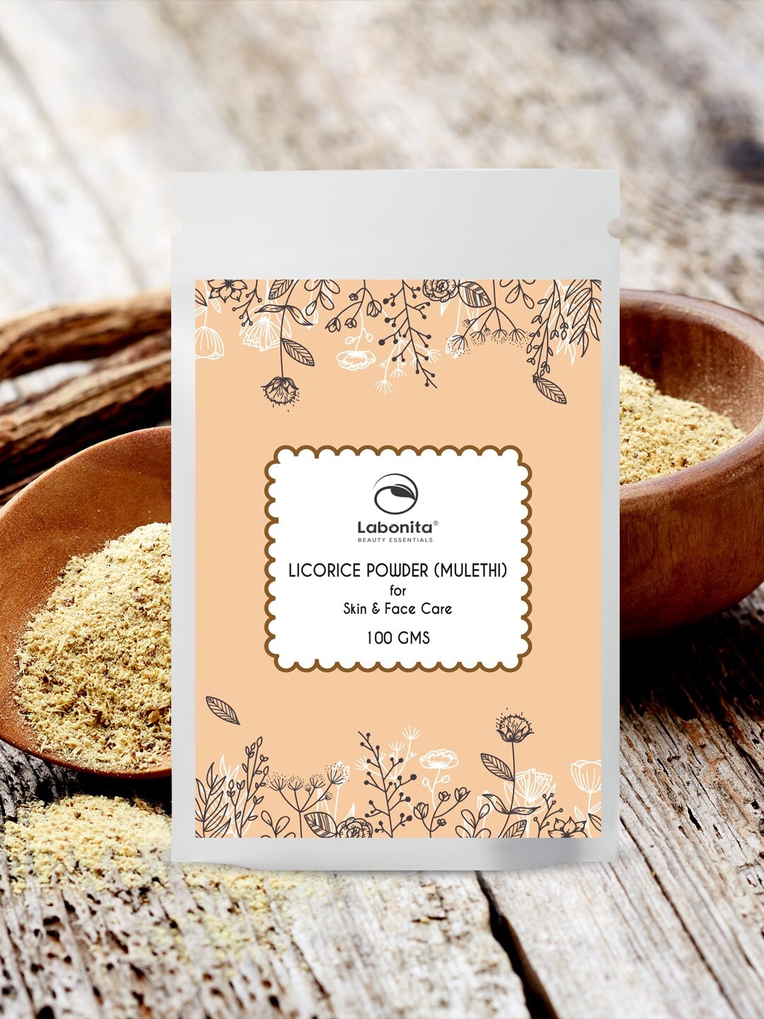

Labonita Set of 3 Licorice Powder for Skin & Face Care - 100 g Each, Beige