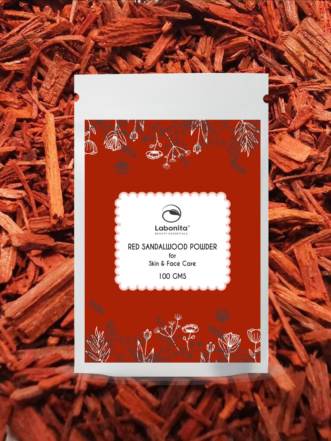 

Labonita Set of 3 Red Sandalwood Powder for Skin & Face Care - 100 g Each