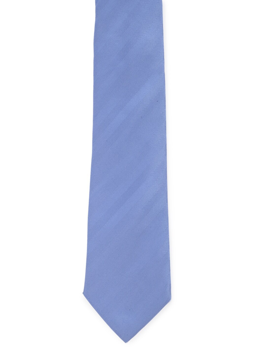 

Peter England Men Blue Striped Broad Tie