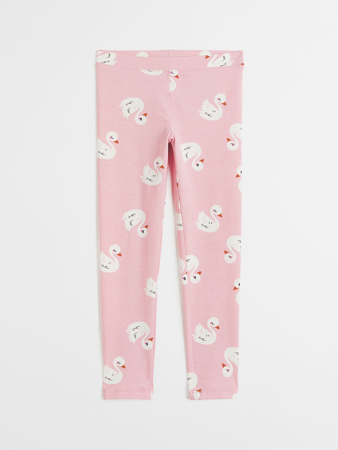 

H&M Girls Pink Printed Ankle-Length Leggings