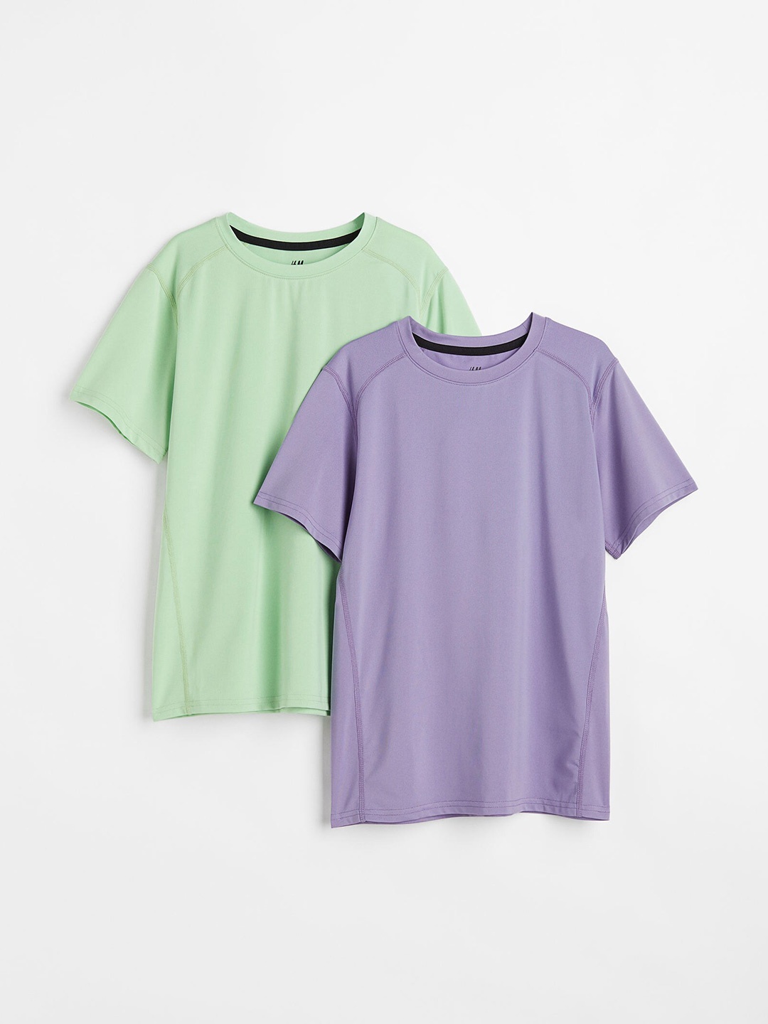

H&M Boys 2-pack Sports Tops, Green