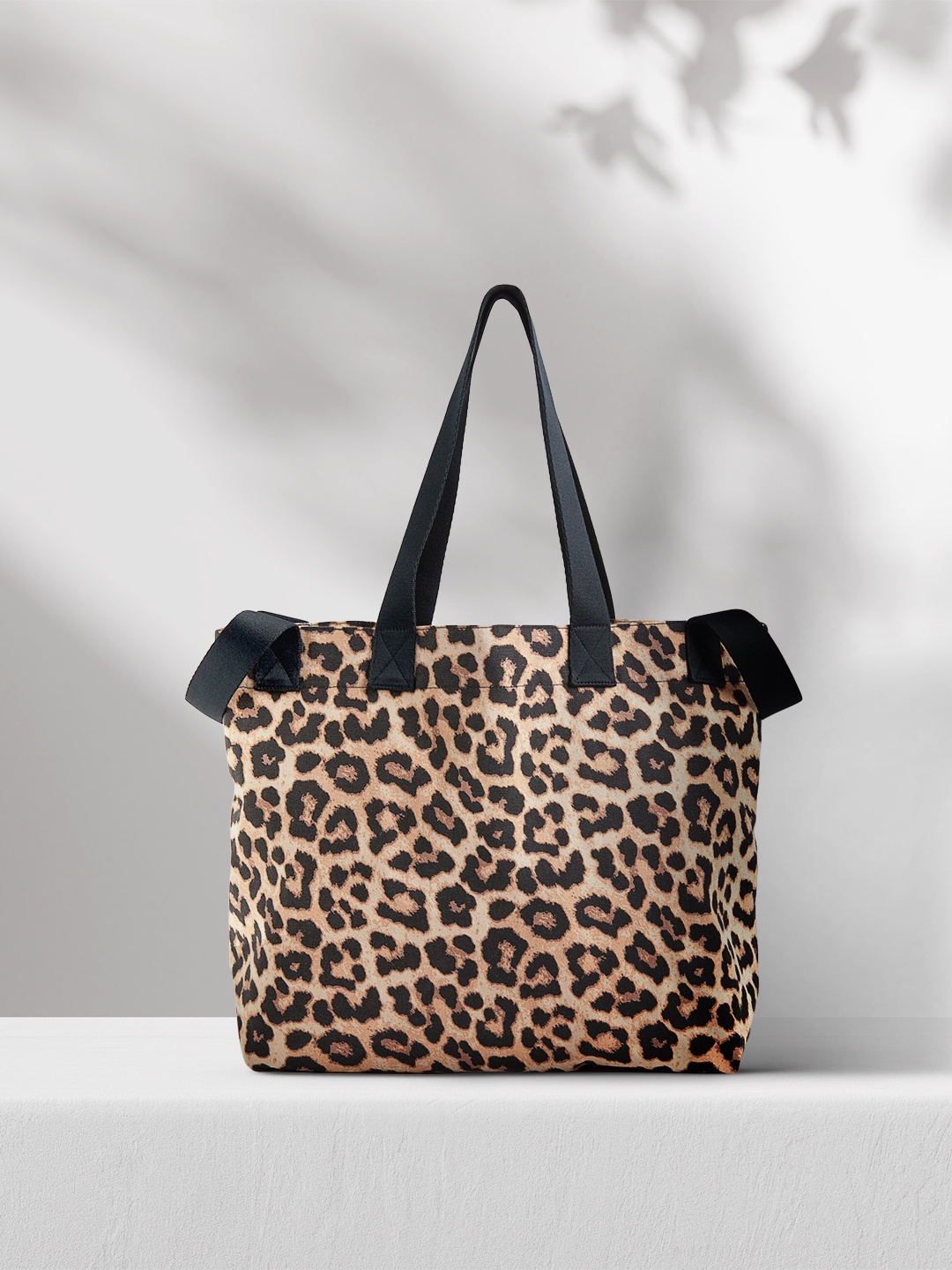 

H&M Women Beige Large Canvas Shopper