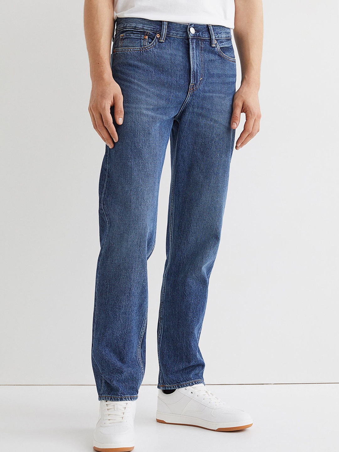 

H&M Men Blue Relaxed Jeans