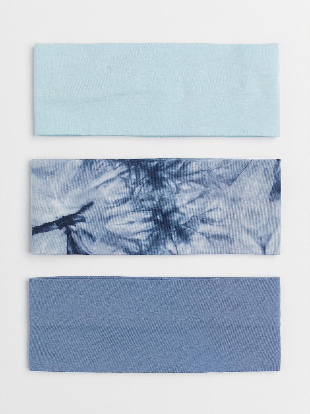 

H&M Girls Blue Printed 3-Pack Hairbands