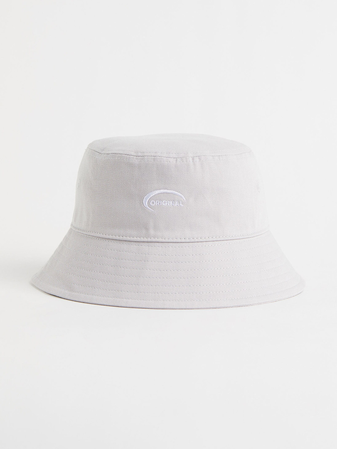 

H&M Men Grey Pure Cotton Bucket Hat
