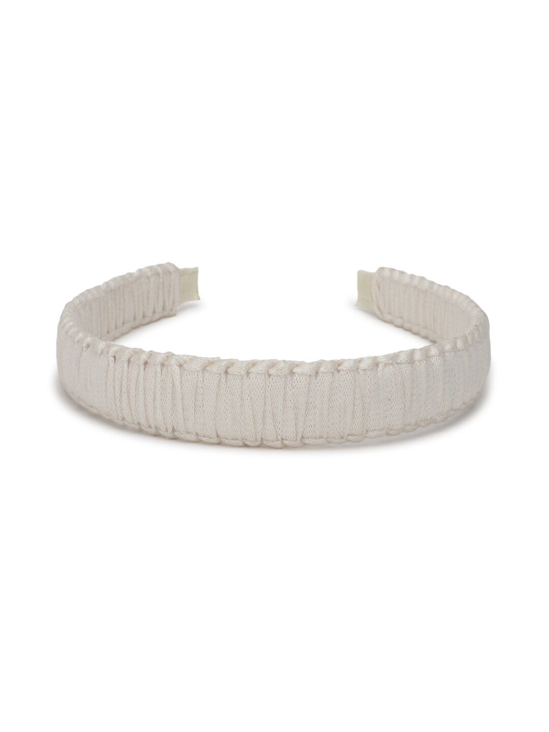 

FOREVER 21 Women Beige Textured Hairband