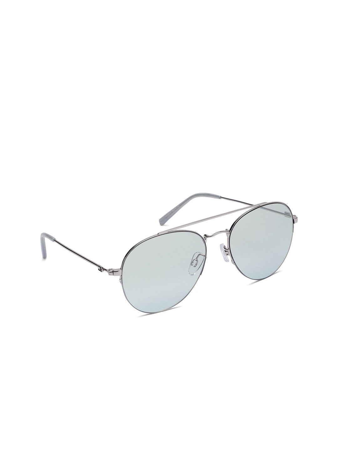 

Tommy Hilfiger Unisex Blue Lens & Silver-Toned Aviator Sunglasses Tommy Hilfiger 1523 C1 S