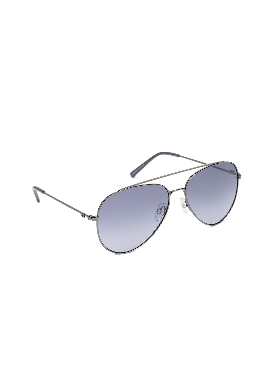 

Tommy Hilfiger Unisex Blue & Gunmetal-Toned Aviator Sunglasses Tommy Hilfiger 847 C4 S