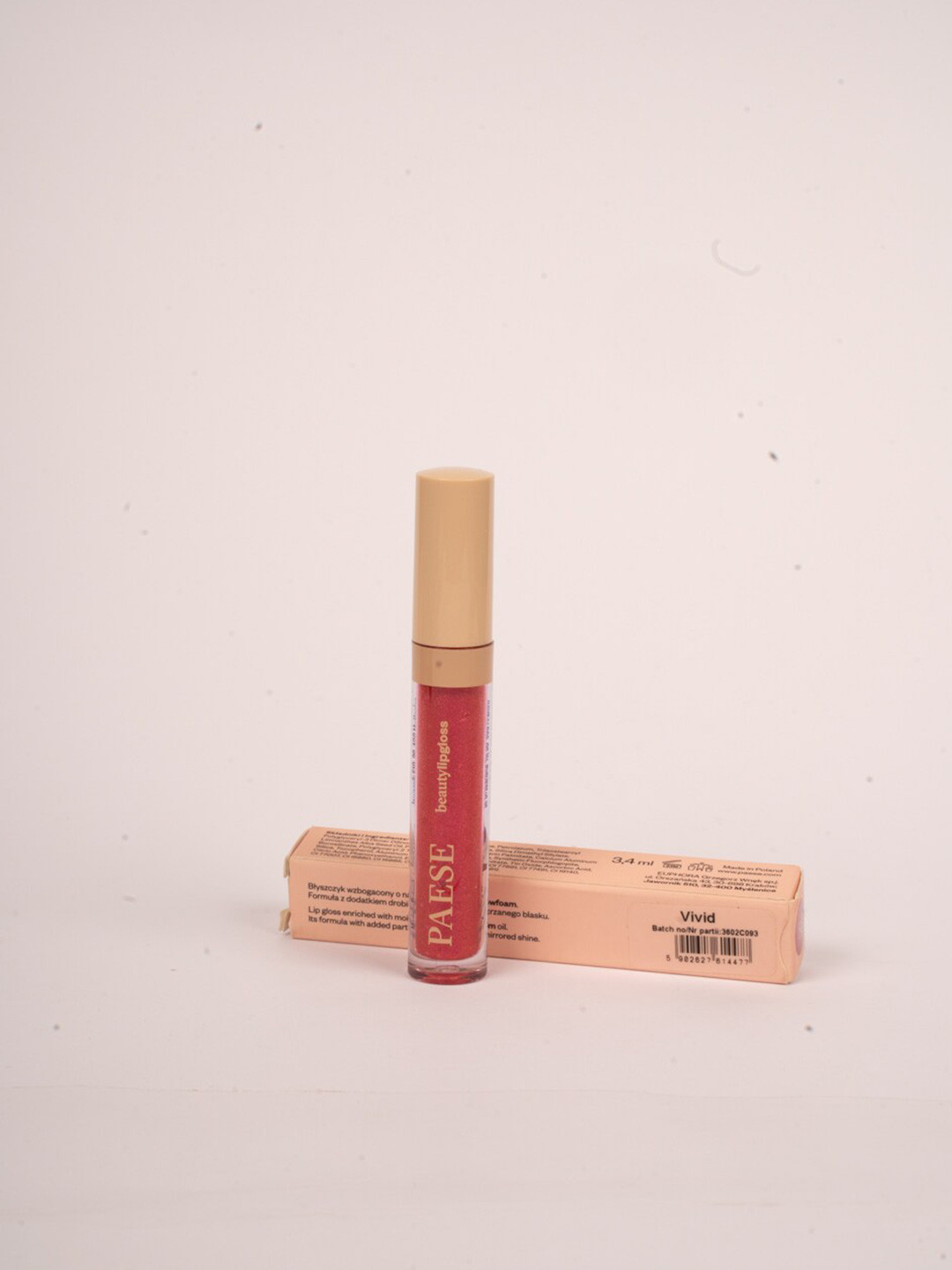 

Paese Cosmetics Beauty Lip Gloss 3.4 ml - Glazed 5, Red