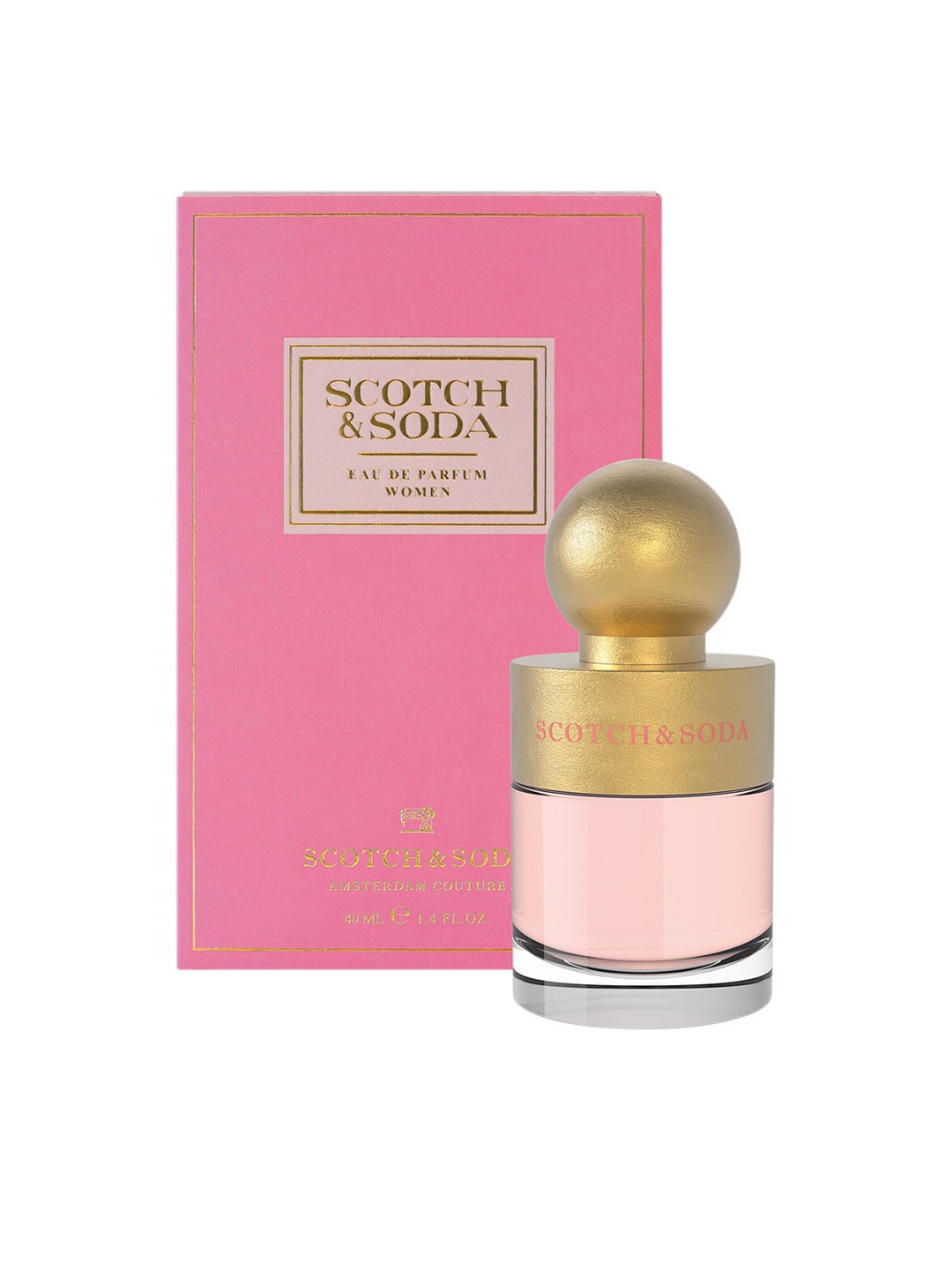 

Scotch & Soda Women With Love Amsterdam Couture Eau De Parfum - 40 ml, Pink