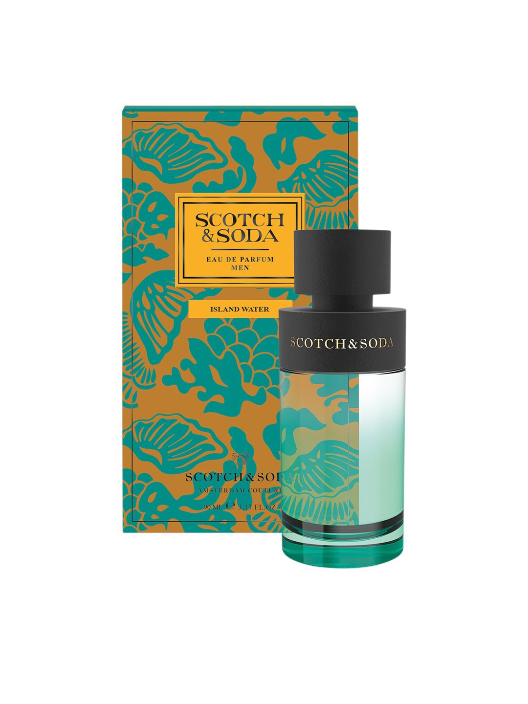 

Scotch & Soda Men Island Water Eau De Parfum - 90 ml, Green