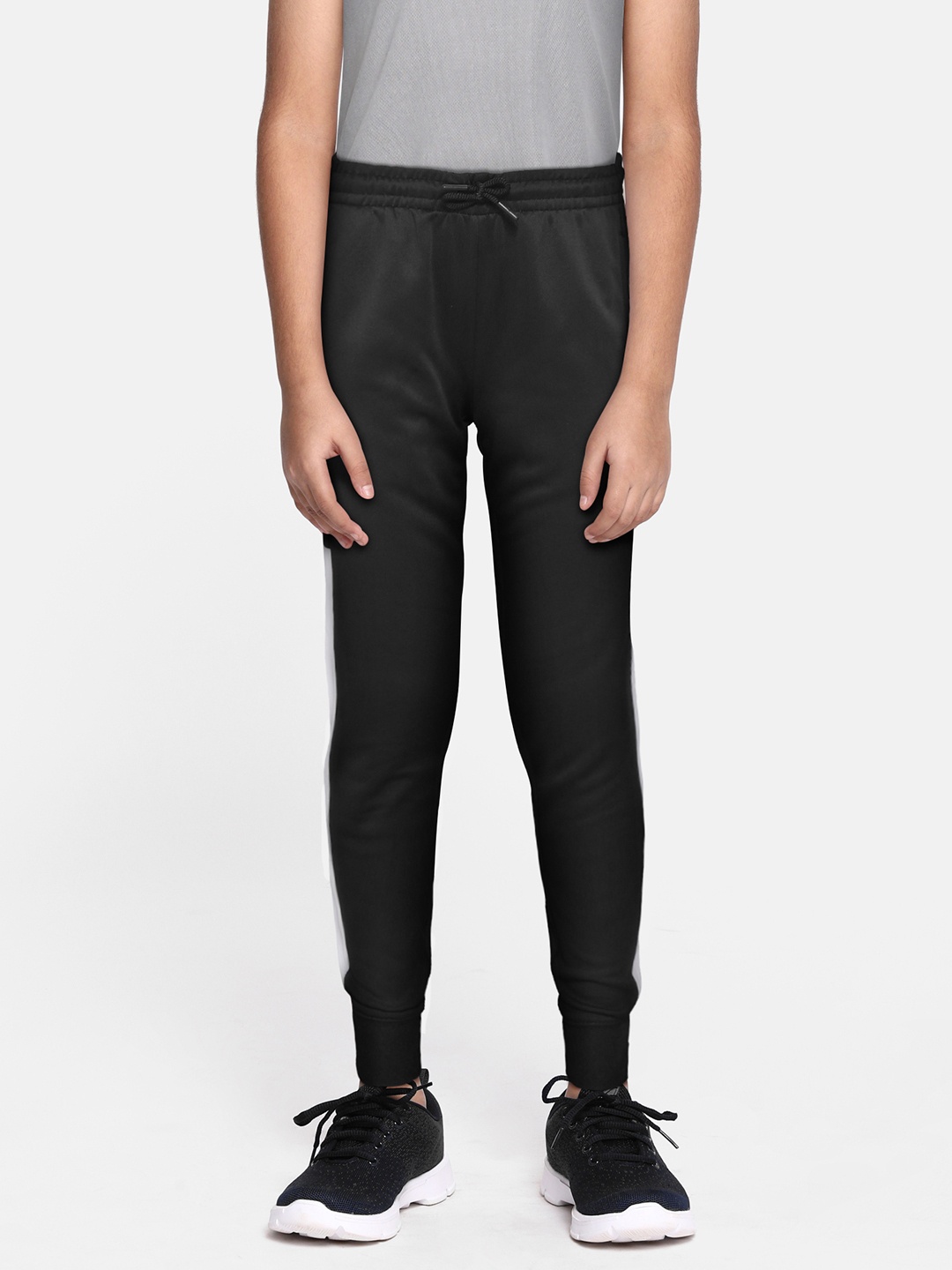 

Jordan Boys Black Solid MJ Elite Dri-FIT Joggers