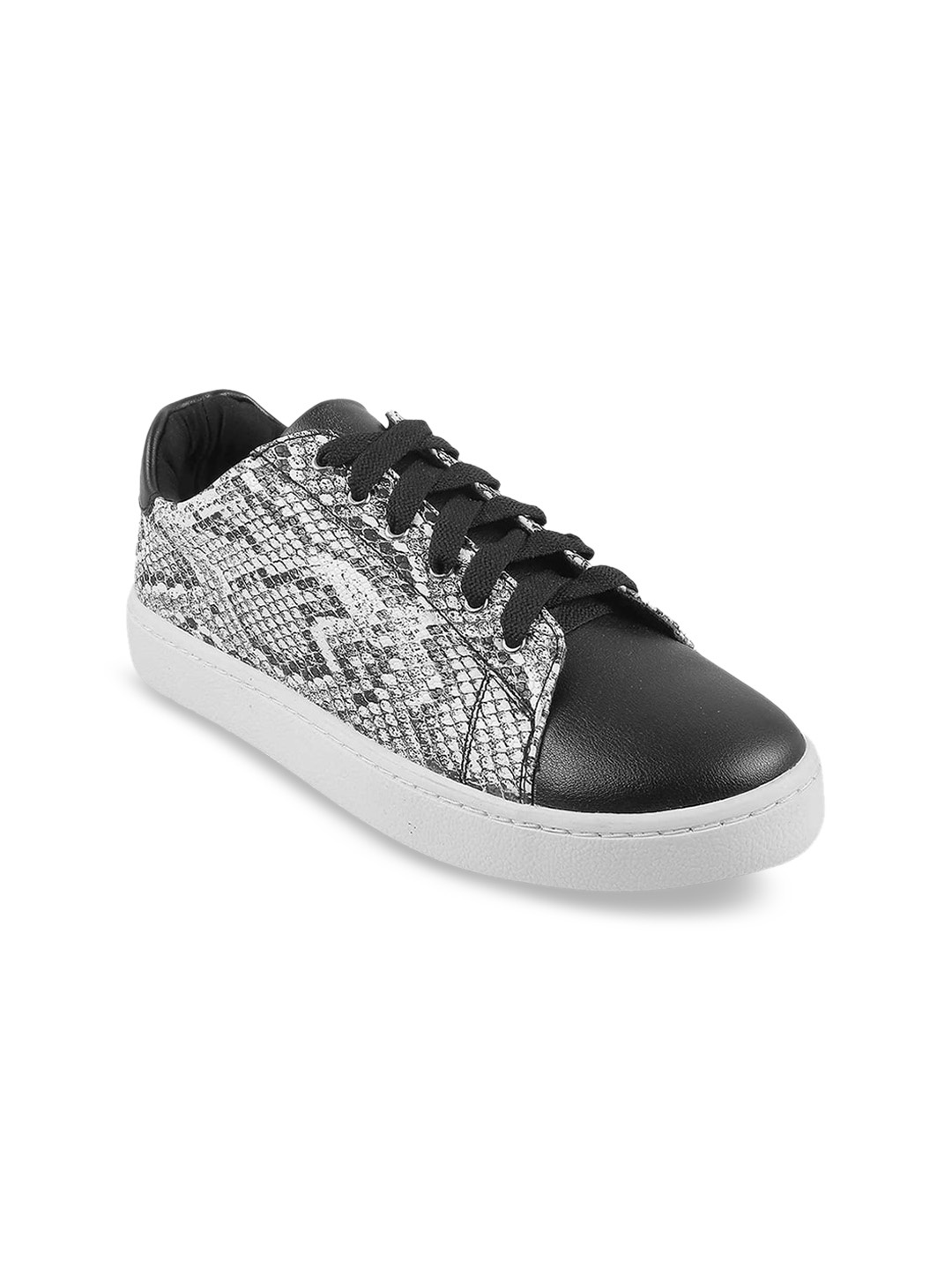 

Metro Women Black Printed Sneakers