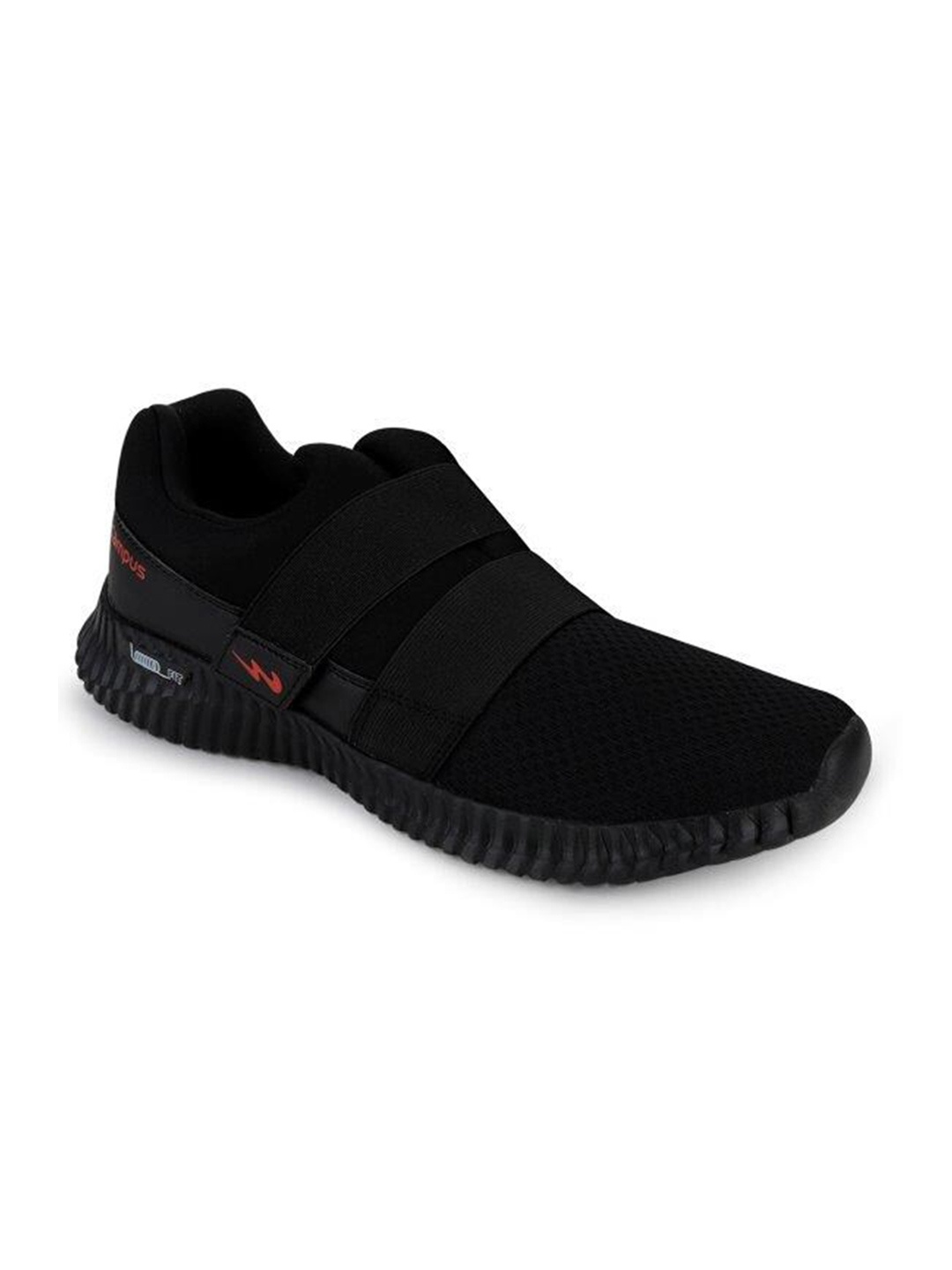 

Campus S-CROSS PRO Men Slip-On Walking Shoe, Black