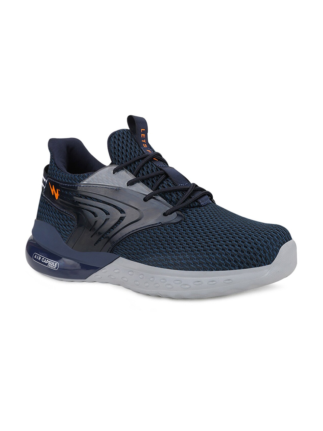 

Campus Men Navy Blue Mesh Running Shoes