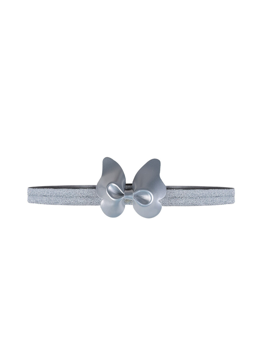 

Aye Candy Girls Silver-Toned Solid Butterfly Headband