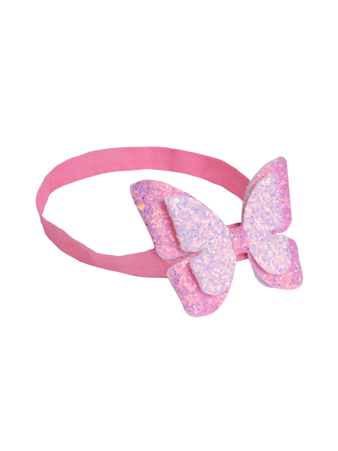 

Aye Candy Girls Pink Embellished Butterfly Hairband