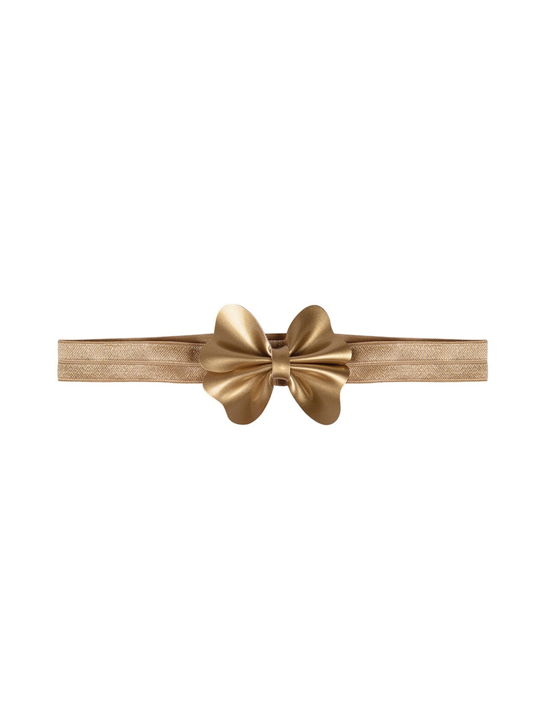 

Aye Candy Girls Gold-Toned Hairband with Bow Detail