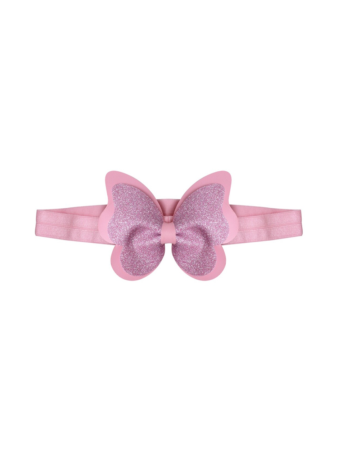 

Aye Candy Pink Dual Butterfly Headband