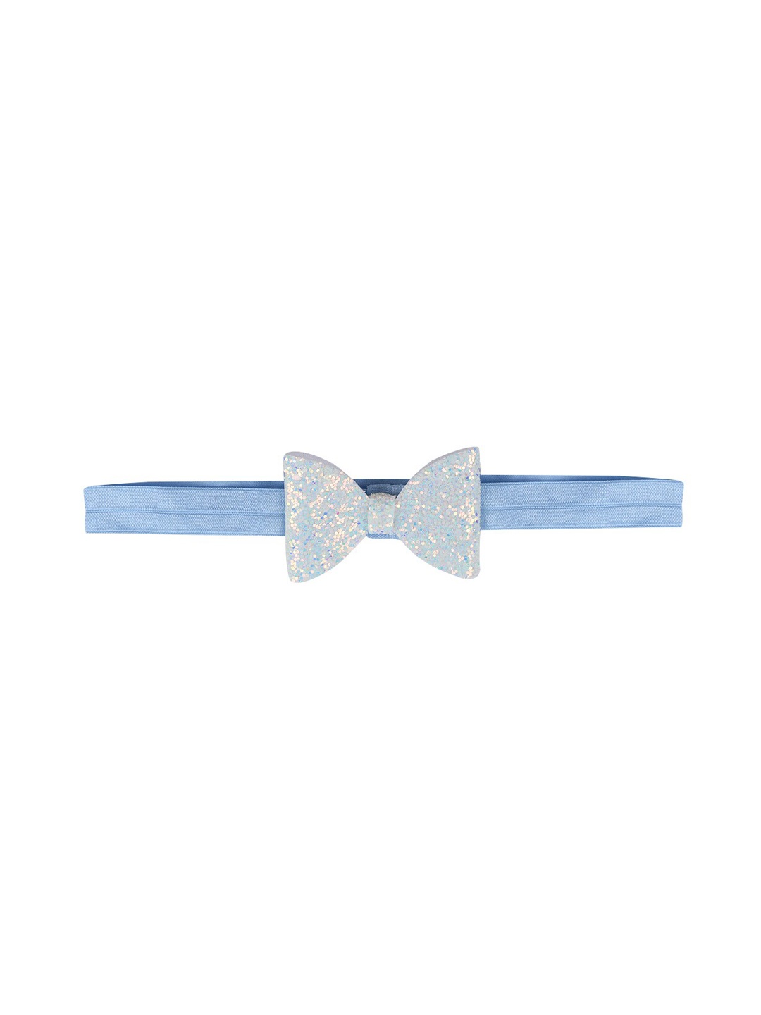 

Aye Candy Girls Blue Embellished Glittery Bow Headband