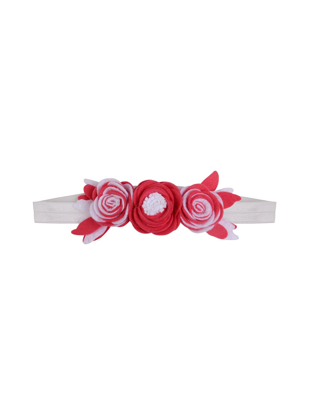 

Aye Candy Girls Pink & White Embellished Tiara Chill Wrap Headband