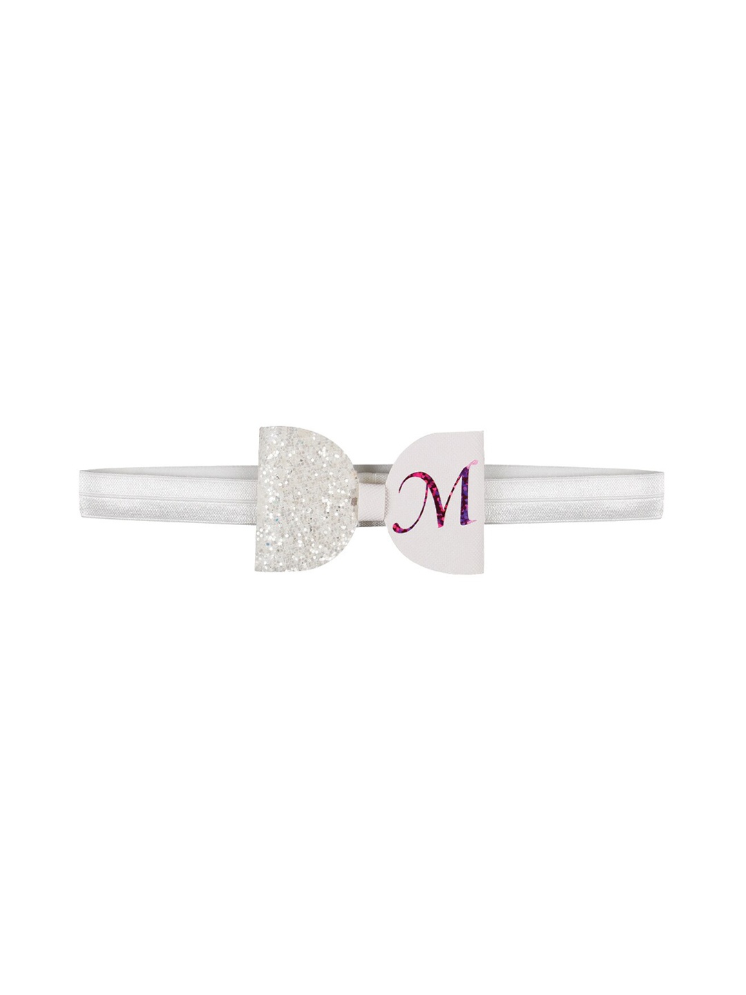 

Aye Candy Girls White Embellished Bow Headband