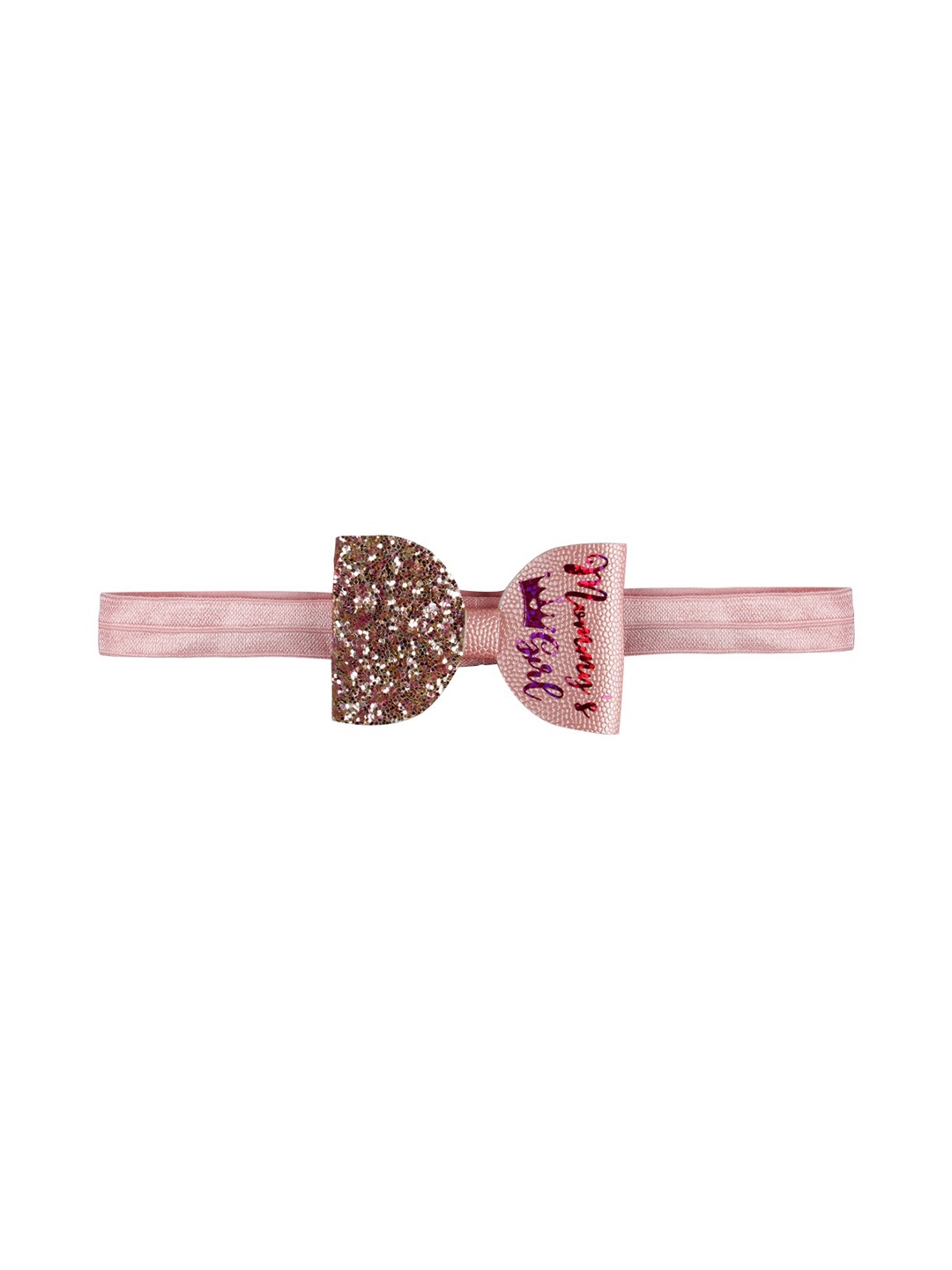 

Aye Candy Girls Pink Embellished Mommy's Girl Bow Headband