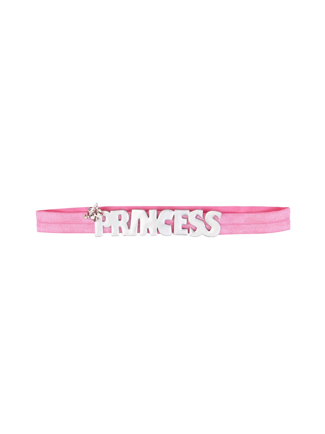 

Aye Candy Girls Pink & Silver Embellished Chill Wrap Headband