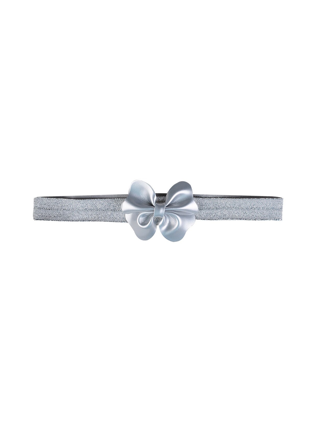 

Aye Candy Girls Silver-Toned Solid Chill Wrap Headband