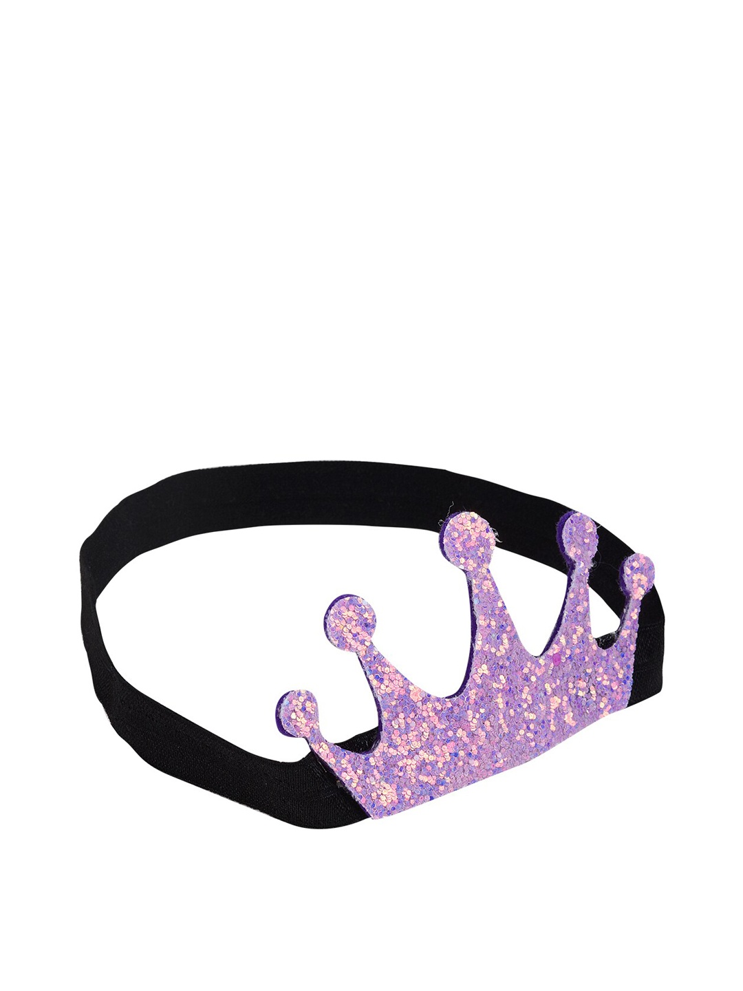 

Aye Candy Girls Purple & Black Embellished Chill Wrap Headband