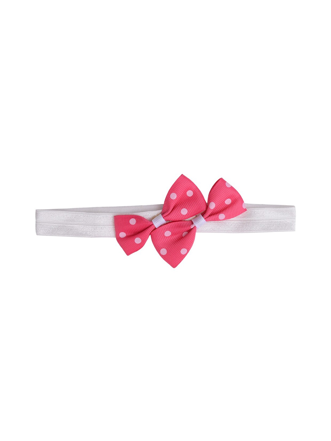 

Aye Candy Girls White & Pink Printed Headband