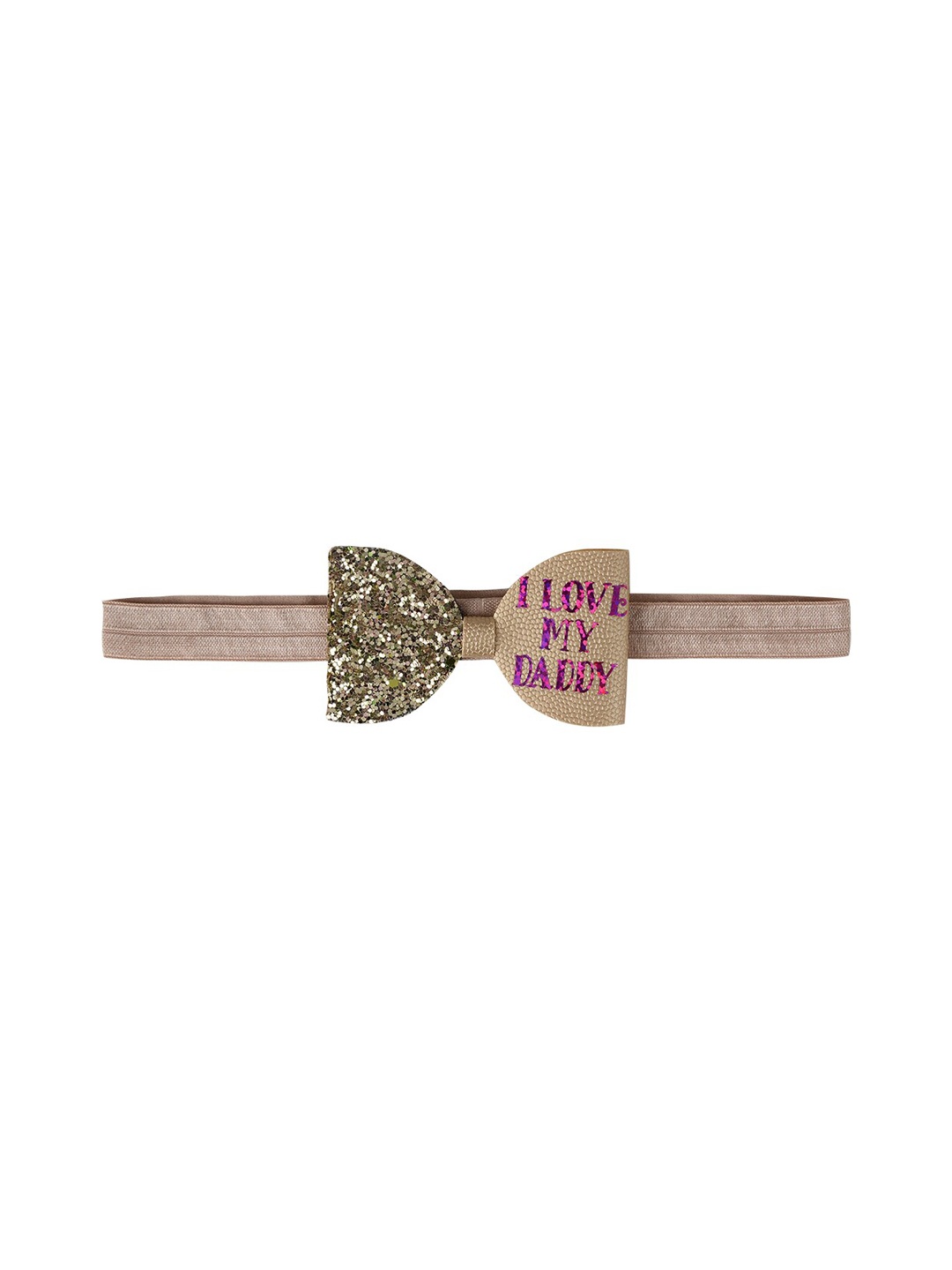 

Aye Candy Girls Gold-Coloured & Pink Embellished Headband