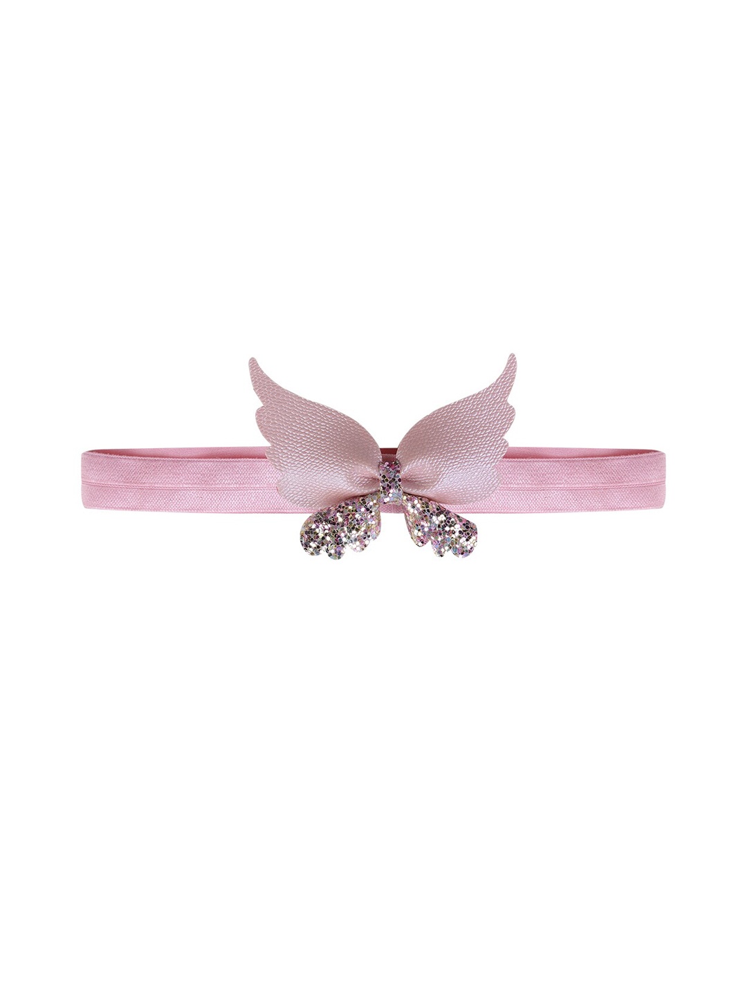 

Aye Candy Girls Pink Embellished Butterfly Chill Wrap Headband