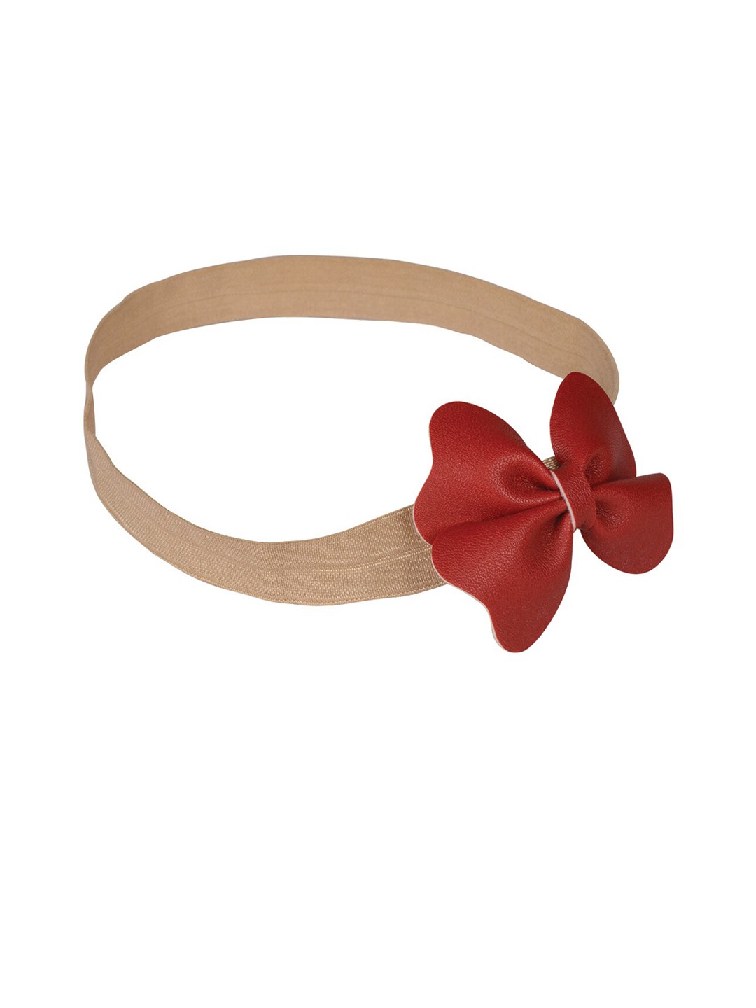 

Aye Candy Girls Gold & Maroon Solid Chill Wrap Headband