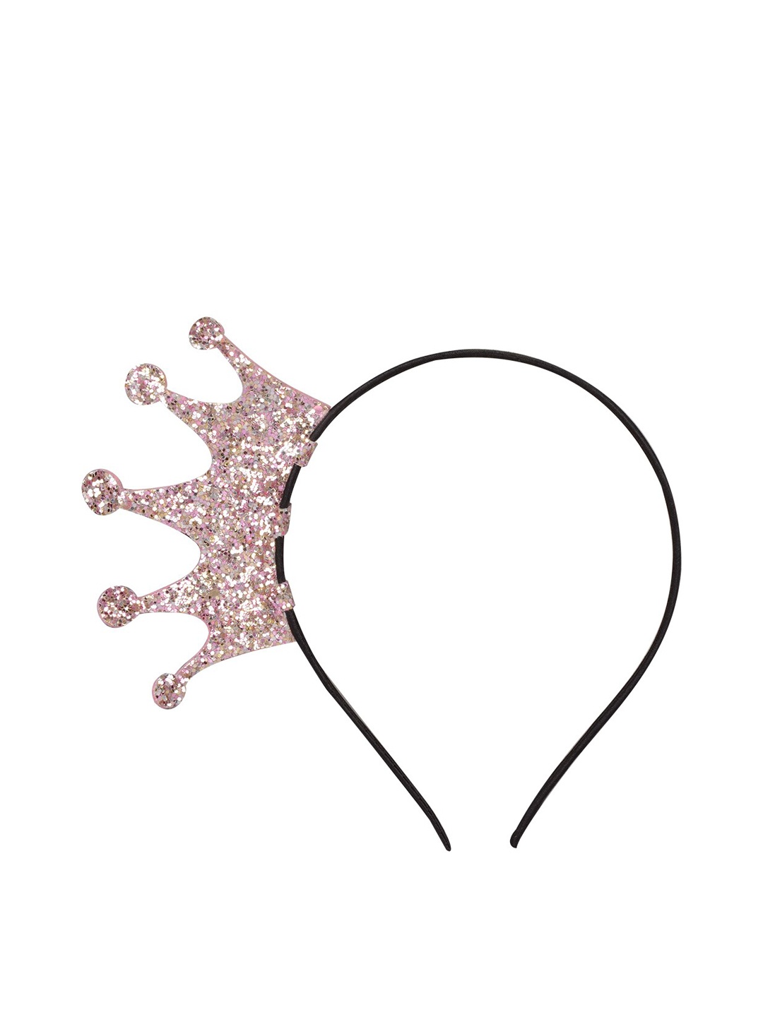 

Aye Candy Girls Pink Embellished Crown Hairband