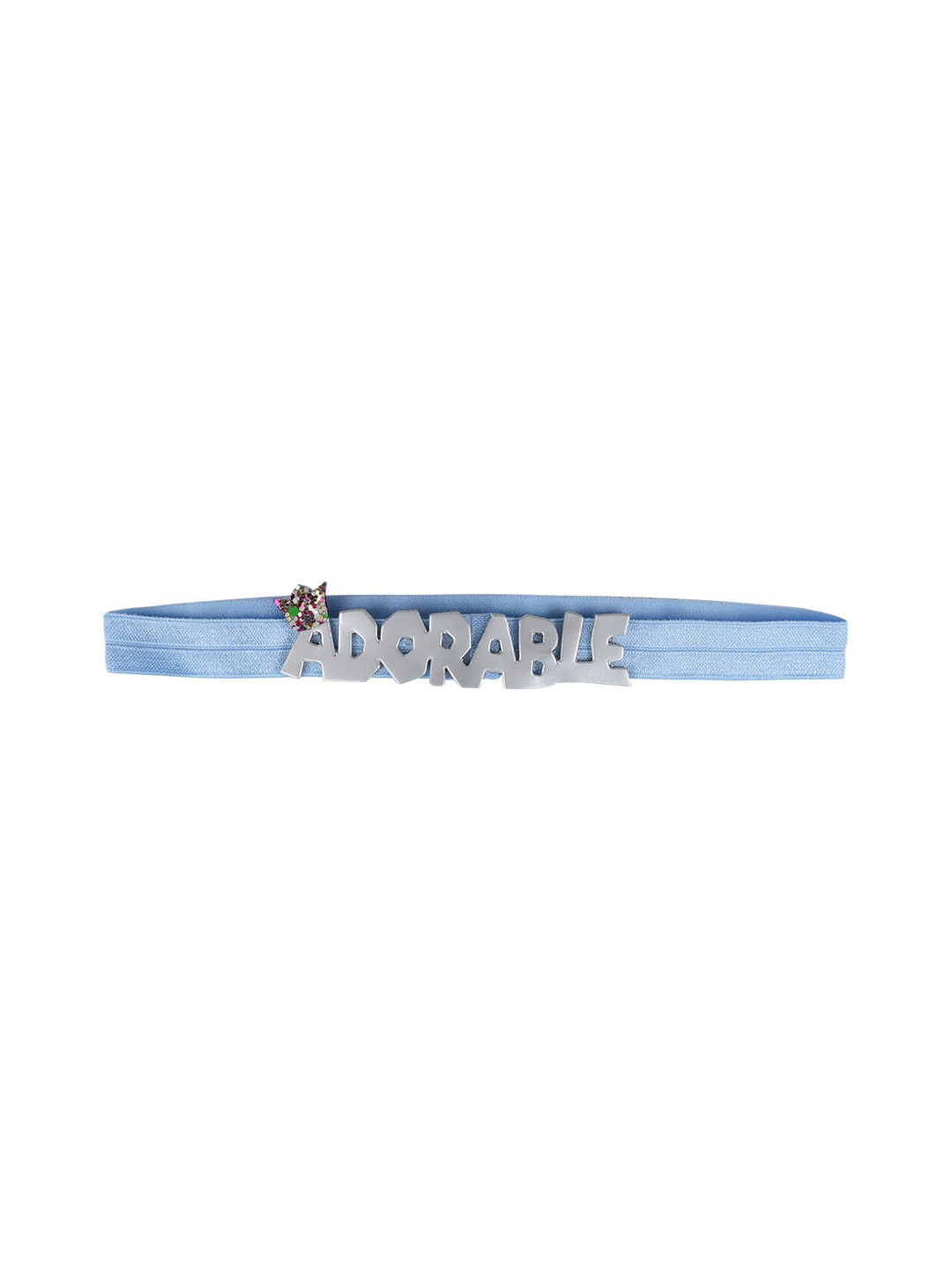 

Aye Candy Girls Blue & Silver-Coloured Embellished Headband