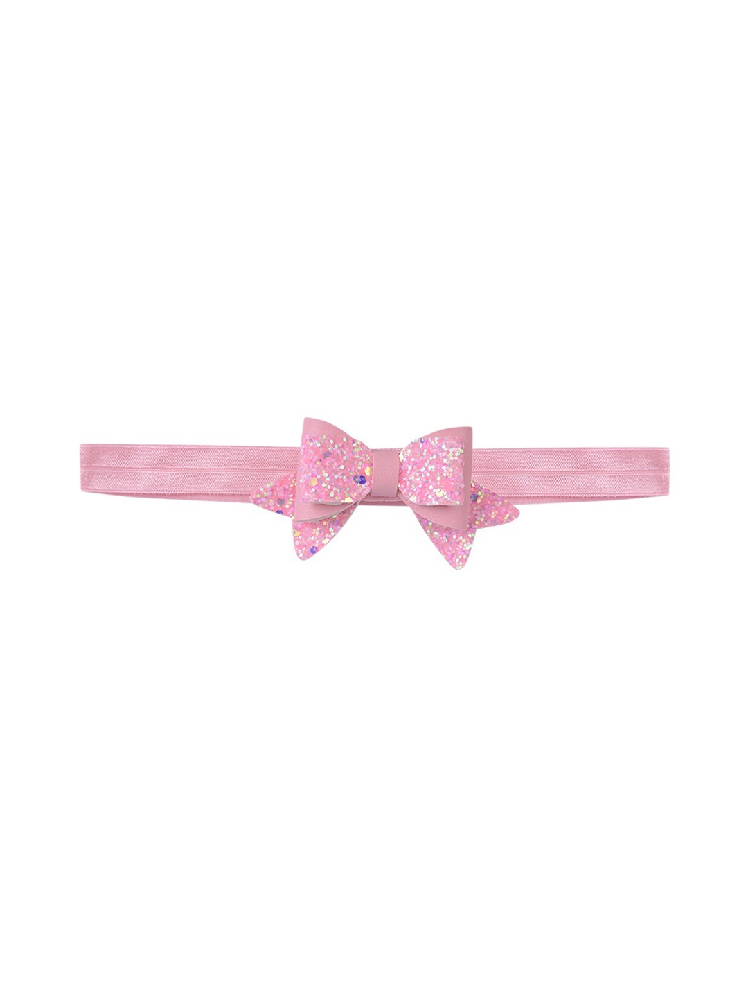 

Aye Candy Girls Pink Bow Embellished Chill Wrap Headband