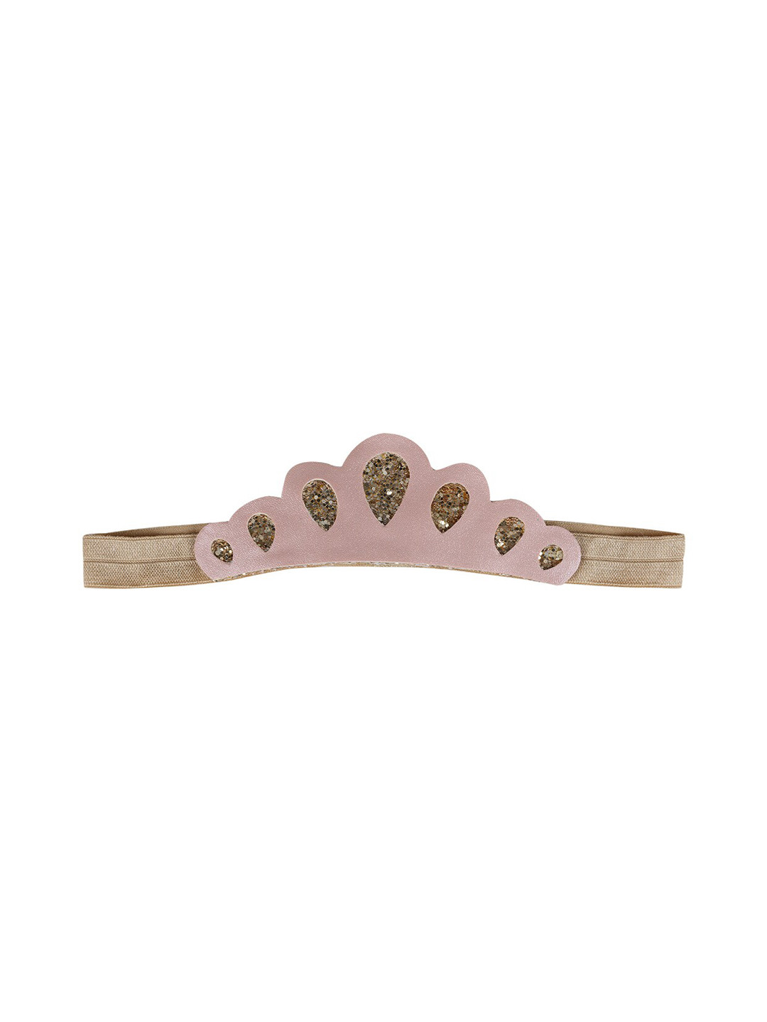 

Aye Candy Girls Gold-Toned & Pink Embellished Hairband