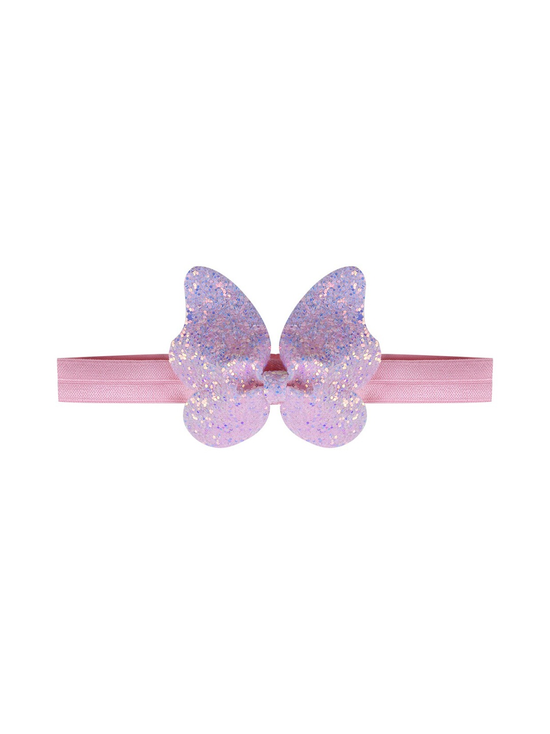 

Aye Candy Girls Pink Embellished Butterfly Hairband