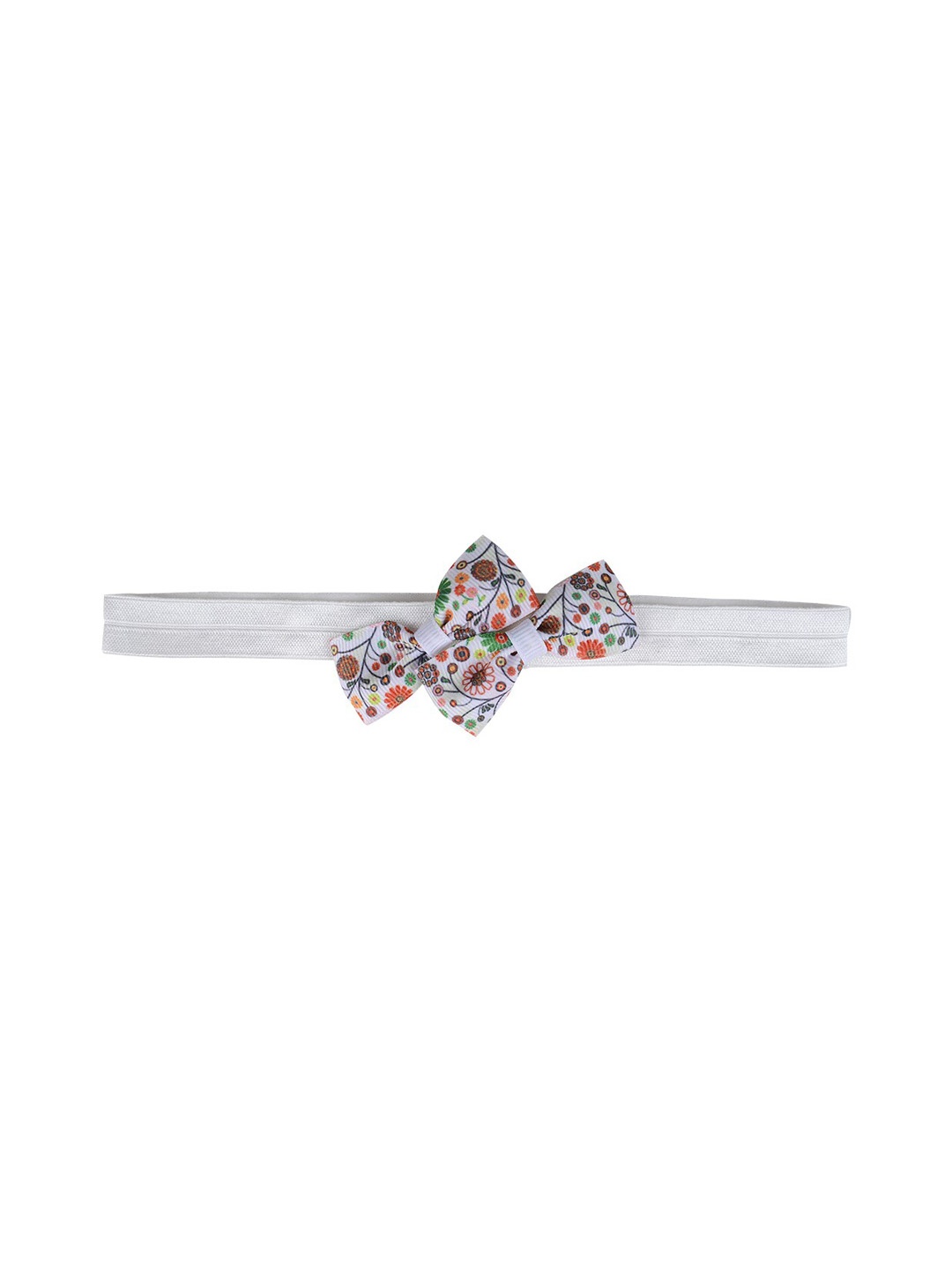 

Aye Candy Girls White Bows Embellished Chill Wrap Headband