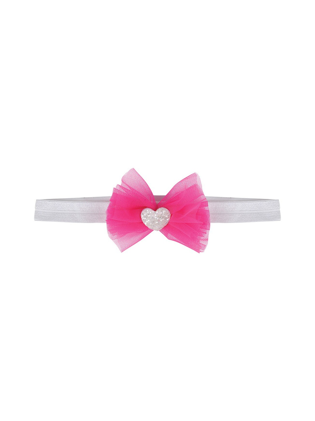 

Aye Candy Girls Pink & White Embellished Chill Wrap Headband